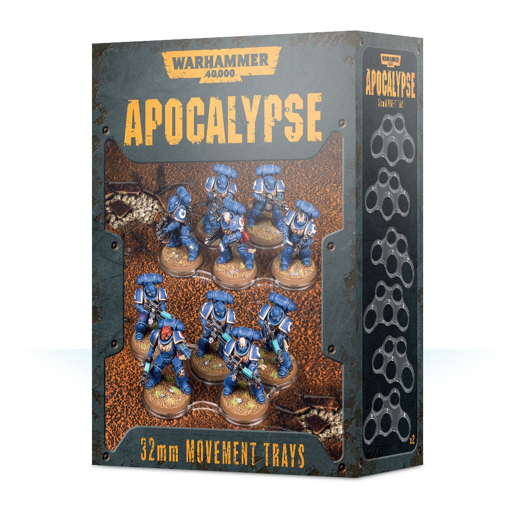 WH40K APOCALYPSE 25MM MOVEMENT TRAYS | Impulse Games and Hobbies