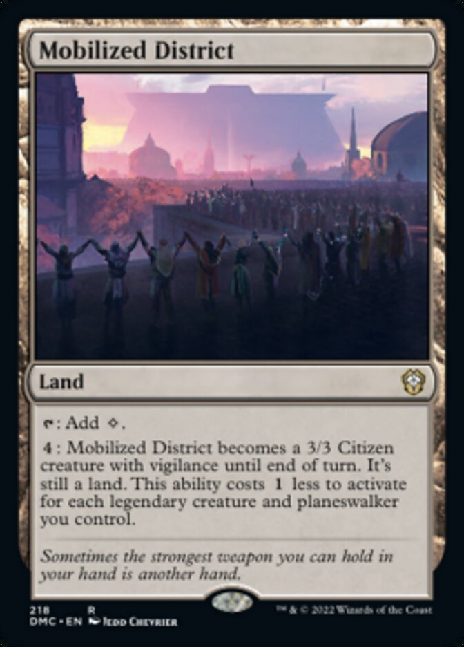 Mobilized District [Dominaria United Commander] | Impulse Games and Hobbies