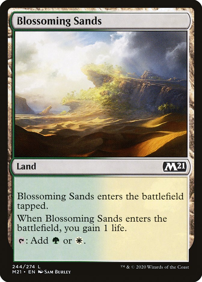 Blossoming Sands [Core Set 2021] | Impulse Games and Hobbies