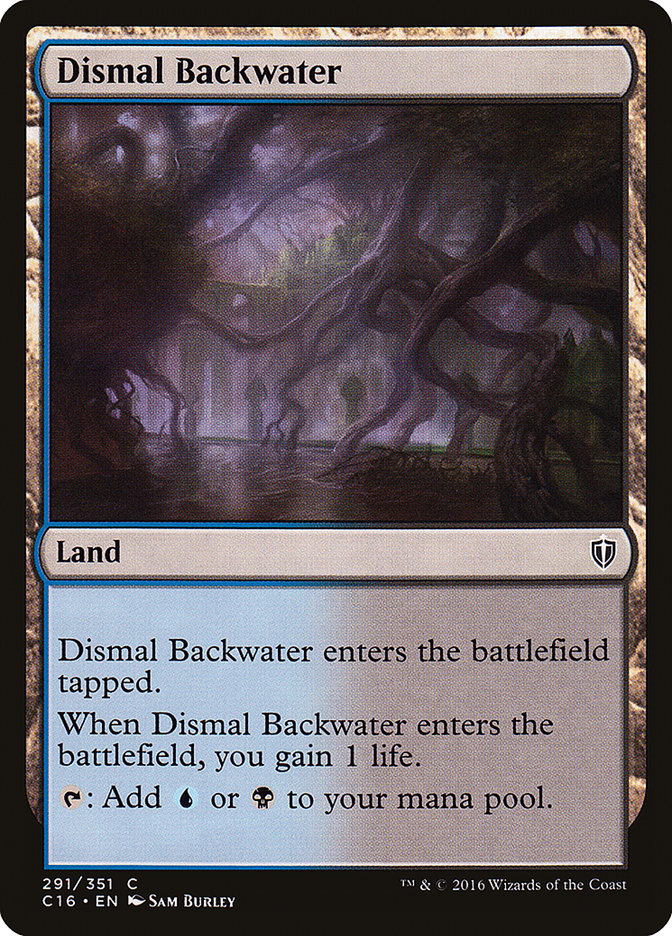 Dismal Backwater [Commander 2016] | Impulse Games and Hobbies