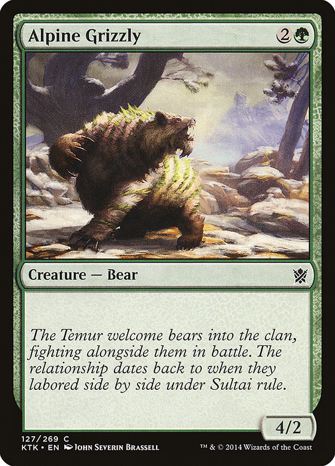 Alpine Grizzly [Khans of Tarkir] | Impulse Games and Hobbies