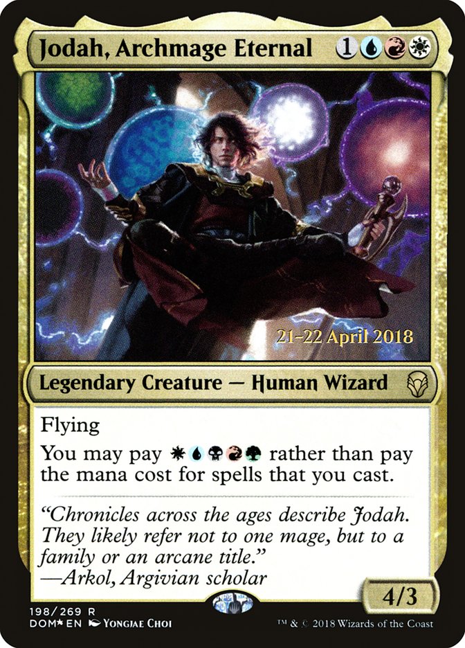 Jodah, Archmage Eternal [Dominaria Prerelease Promos] | Impulse Games and Hobbies