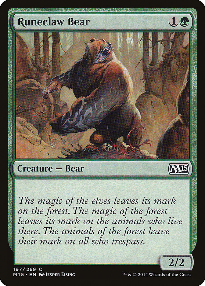 Runeclaw Bear [Magic 2015] | Impulse Games and Hobbies