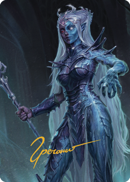 Mocking Doppelganger Art Card (Gold-Stamped Signature) [Commander Legends: Battle for Baldur's Gate Art Series] | Impulse Games and Hobbies