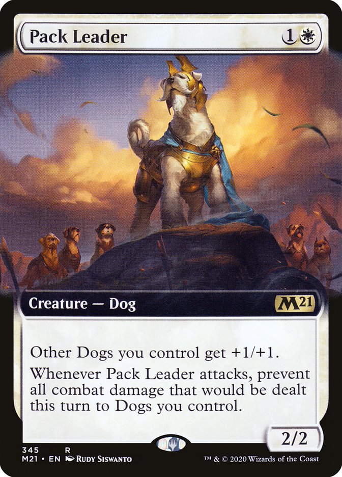 Pack Leader (Extended Art) [Core Set 2021] | Impulse Games and Hobbies