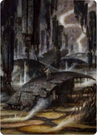 Grimclimb Pathway Art Card [Zendikar Rising Art Series] | Impulse Games and Hobbies