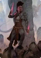 Kaya the Inexorable Art Card [Kaldheim: Art Series] | Impulse Games and Hobbies