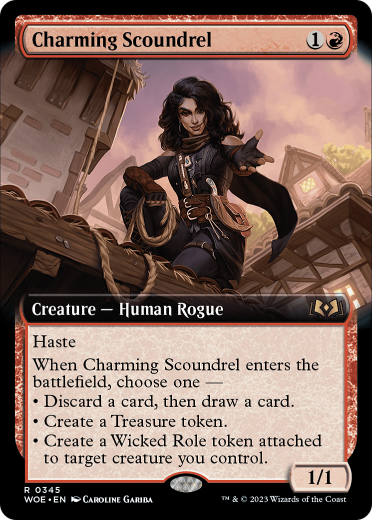 Charming Scoundrel (Extended Art) [Wilds of Eldraine] | Impulse Games and Hobbies