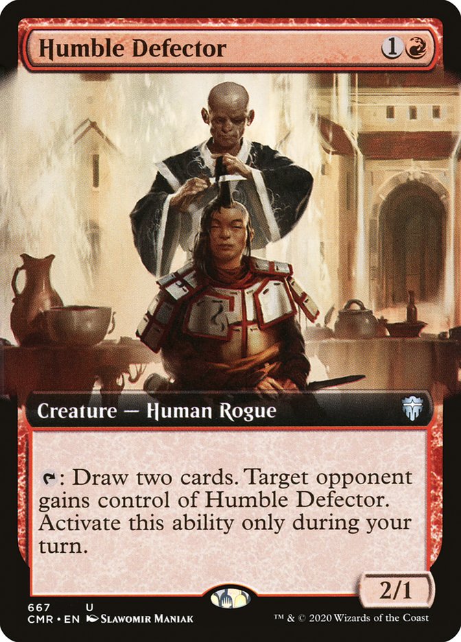 Humble Defector (Extended Art) [Commander Legends] | Impulse Games and Hobbies