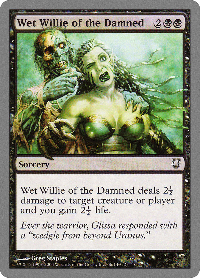 Wet Willie of the Damned [Unhinged] | Impulse Games and Hobbies
