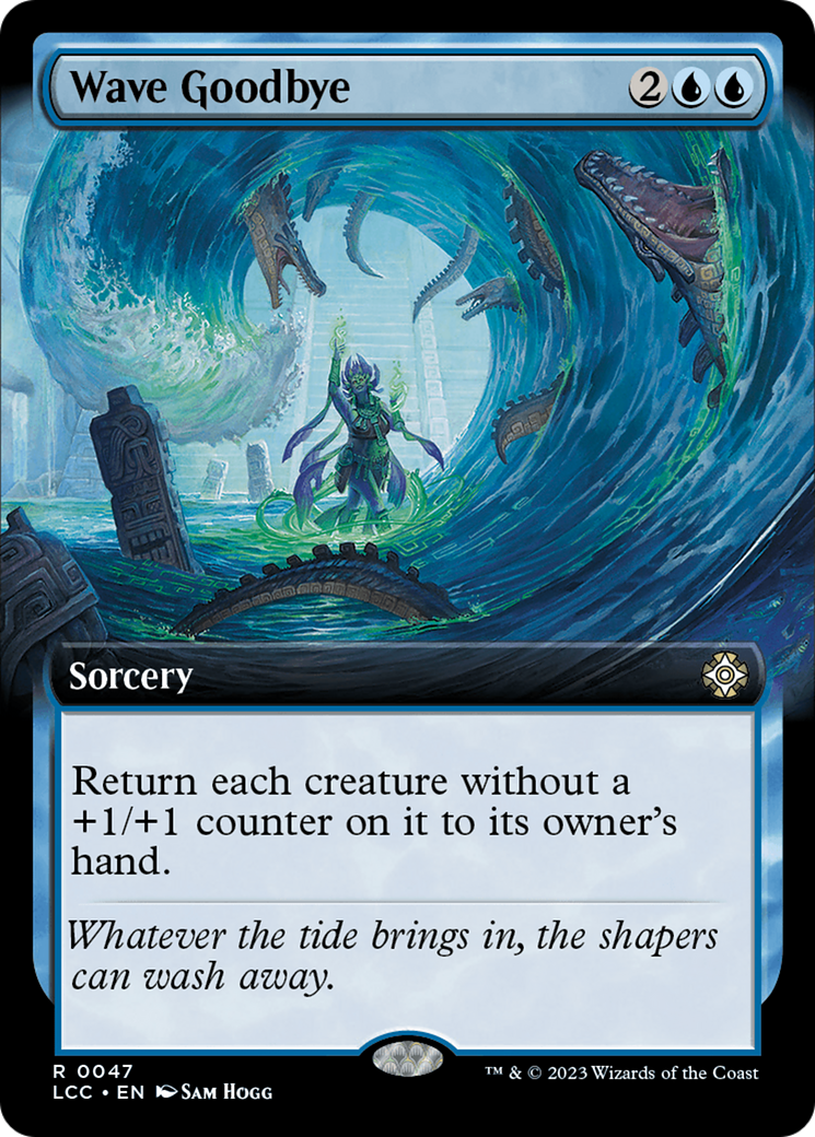 Wave Goodbye (Extended Art) [The Lost Caverns of Ixalan Commander] | Impulse Games and Hobbies