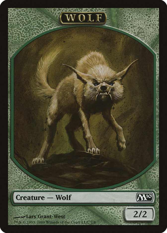 Wolf [Magic 2010 Tokens] | Impulse Games and Hobbies