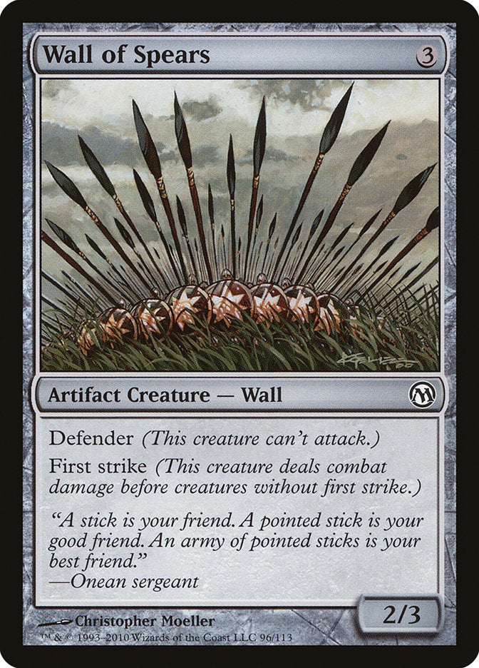 Wall of Spears [Duels of the Planeswalkers] | Impulse Games and Hobbies