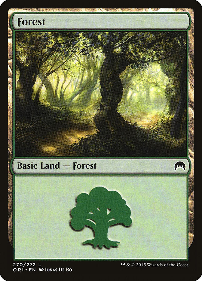 Forest (270) [Magic Origins] | Impulse Games and Hobbies