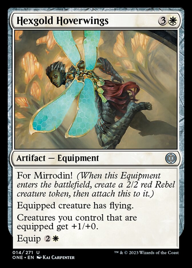 Hexgold Hoverwings [Phyrexia: All Will Be One] | Impulse Games and Hobbies