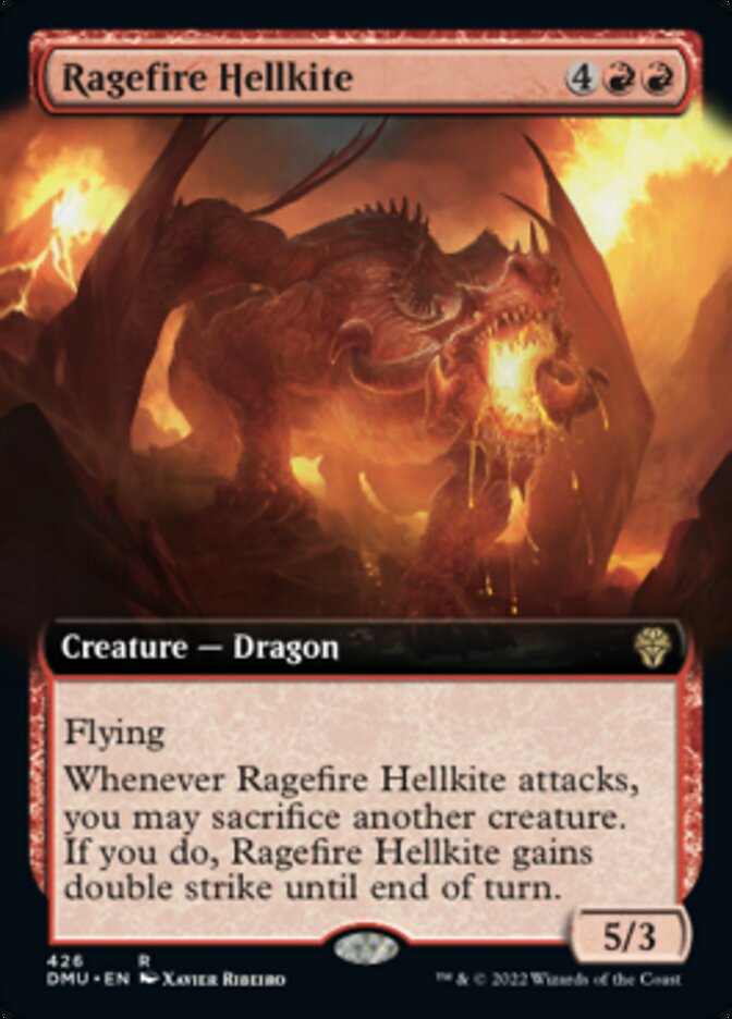 Ragefire Hellkite (Extended Art) [Dominaria United] | Impulse Games and Hobbies