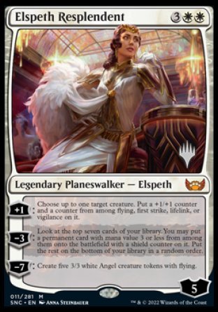 Elspeth Resplendent (Promo Pack) [Streets of New Capenna Promos] | Impulse Games and Hobbies