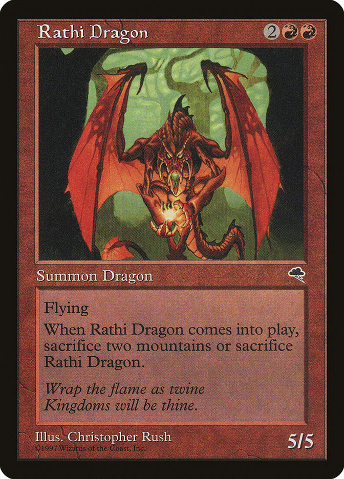 Rathi Dragon [Tempest] | Impulse Games and Hobbies