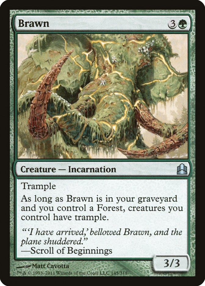 Brawn [Commander 2011] | Impulse Games and Hobbies