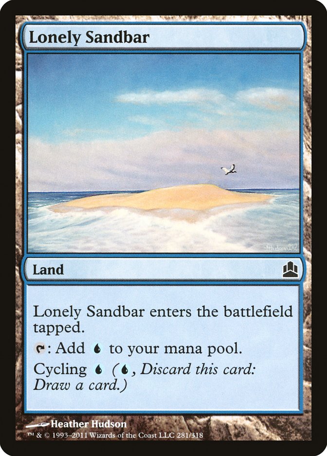 Lonely Sandbar [Commander 2011] | Impulse Games and Hobbies