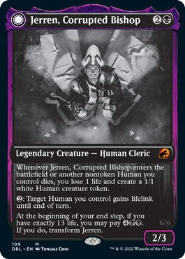 Jerren, Corrupted Bishop // Ormendahl, the Corrupted [Innistrad: Double Feature] | Impulse Games and Hobbies