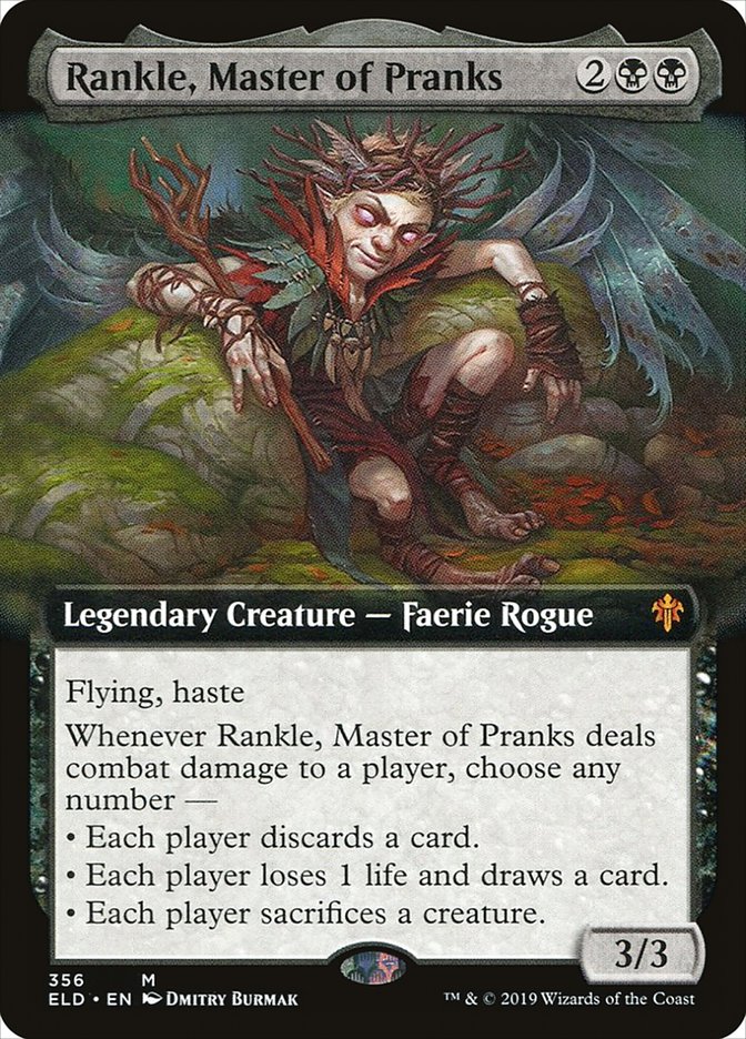 Rankle, Master of Pranks (Extended Art) [Throne of Eldraine] | Impulse Games and Hobbies