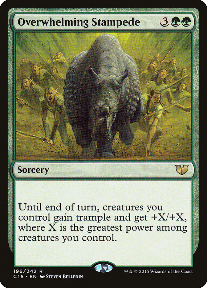 Overwhelming Stampede [Commander 2015] | Impulse Games and Hobbies