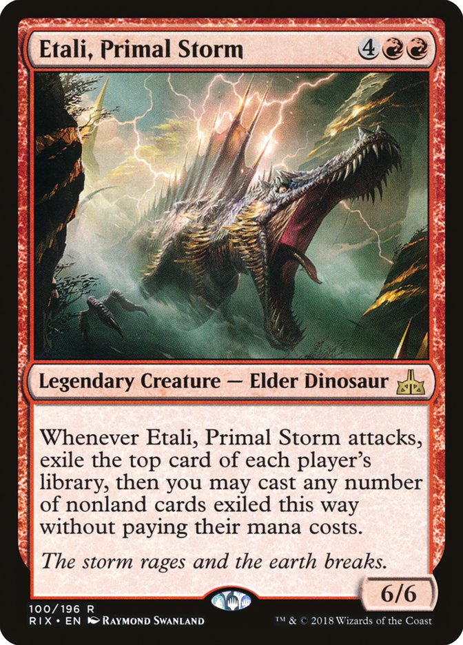 Etali, Primal Storm [Rivals of Ixalan] | Impulse Games and Hobbies