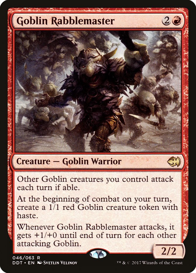 Goblin Rabblemaster [Duel Decks: Merfolk vs. Goblins] | Impulse Games and Hobbies