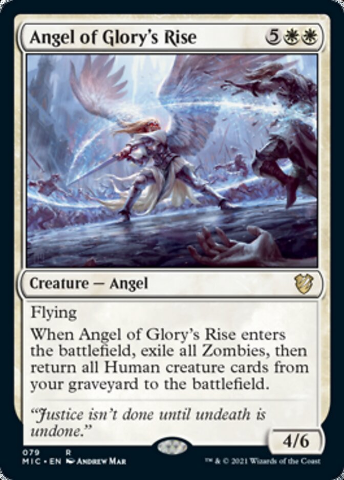 Angel of Glory's Rise [Innistrad: Midnight Hunt Commander] | Impulse Games and Hobbies