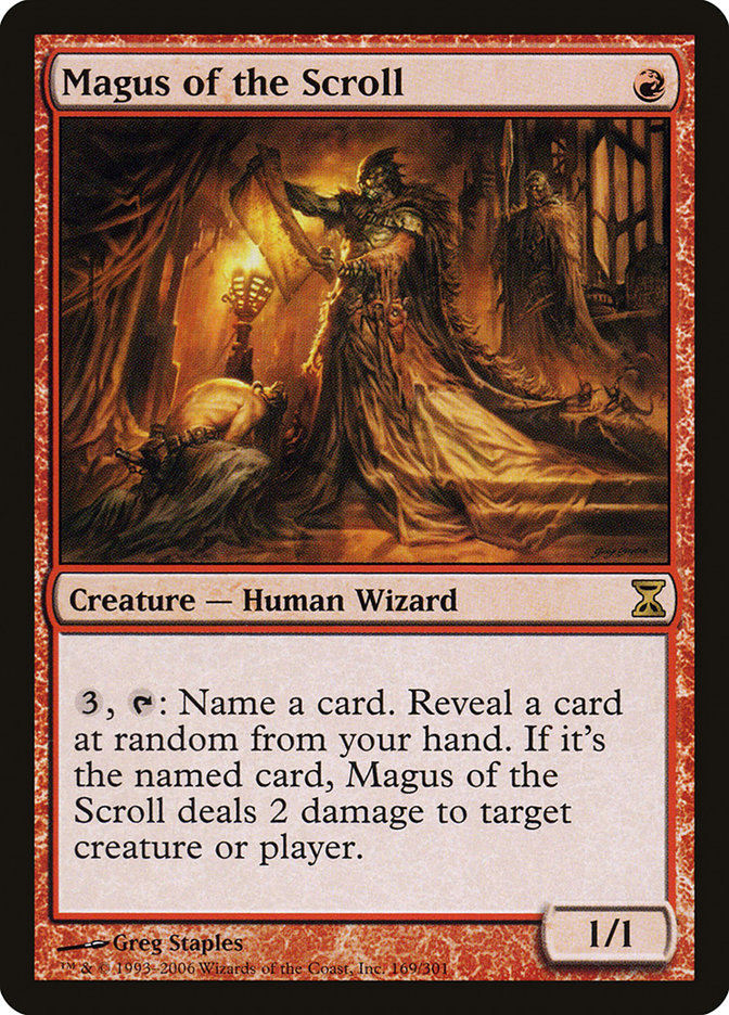 Magus of the Scroll [Time Spiral] | Impulse Games and Hobbies
