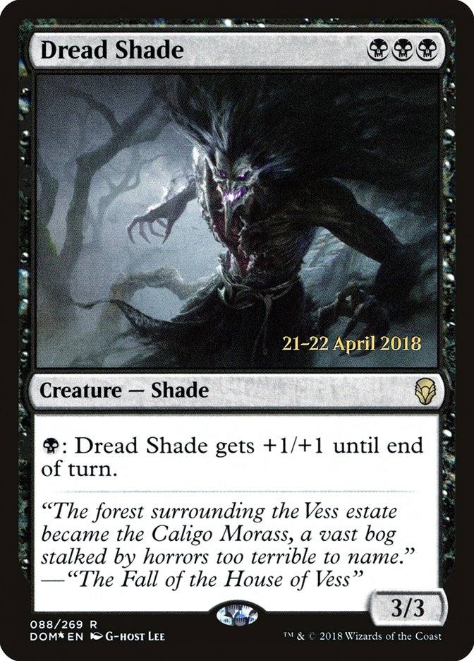 Dread Shade [Dominaria Prerelease Promos] | Impulse Games and Hobbies