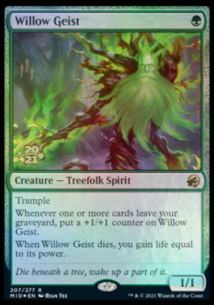 Willow Geist [Innistrad: Midnight Hunt Prerelease Promos] | Impulse Games and Hobbies