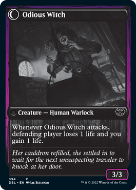 Ragged Recluse // Odious Witch [Innistrad: Double Feature] | Impulse Games and Hobbies