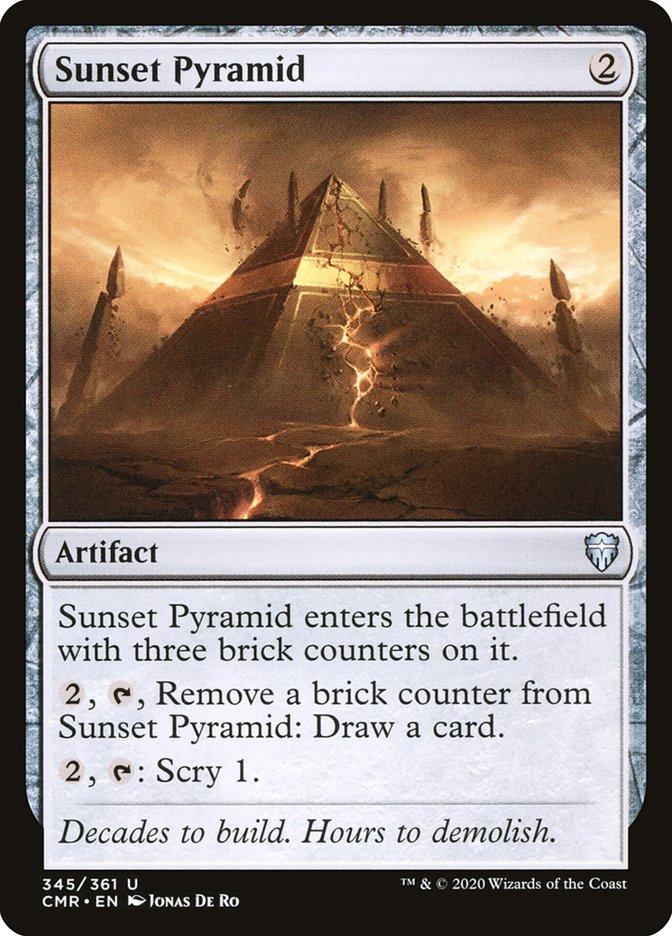 Sunset Pyramid [Commander Legends] | Impulse Games and Hobbies