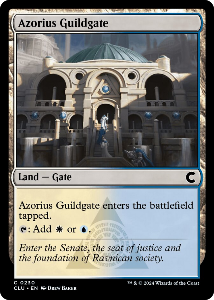 Azorius Guildgate [Ravnica: Clue Edition] | Impulse Games and Hobbies