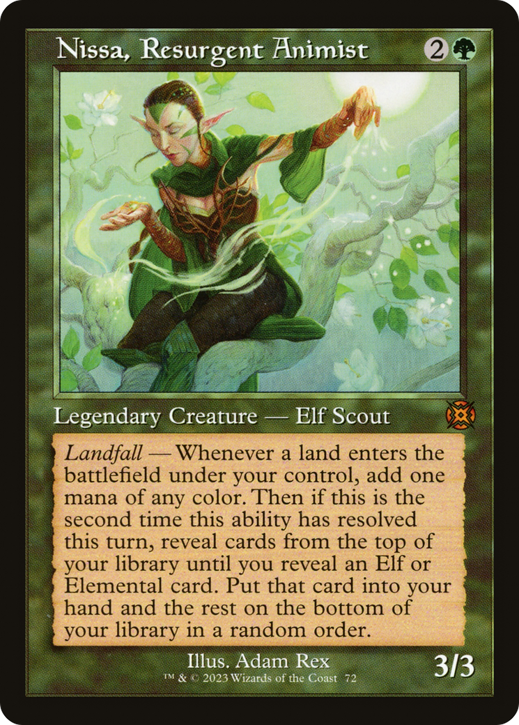 Nissa, Resurgent Animist (Retro) [March of the Machine: The Aftermath] | Impulse Games and Hobbies