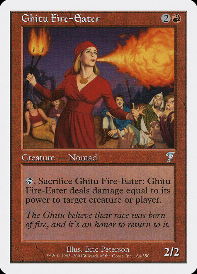 Ghitu Fire-Eater [Seventh Edition] | Impulse Games and Hobbies