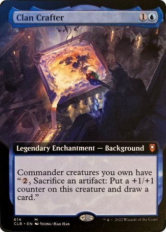 Clan Crafter (Extended Art) [Commander Legends: Battle for Baldur's Gate] | Impulse Games and Hobbies