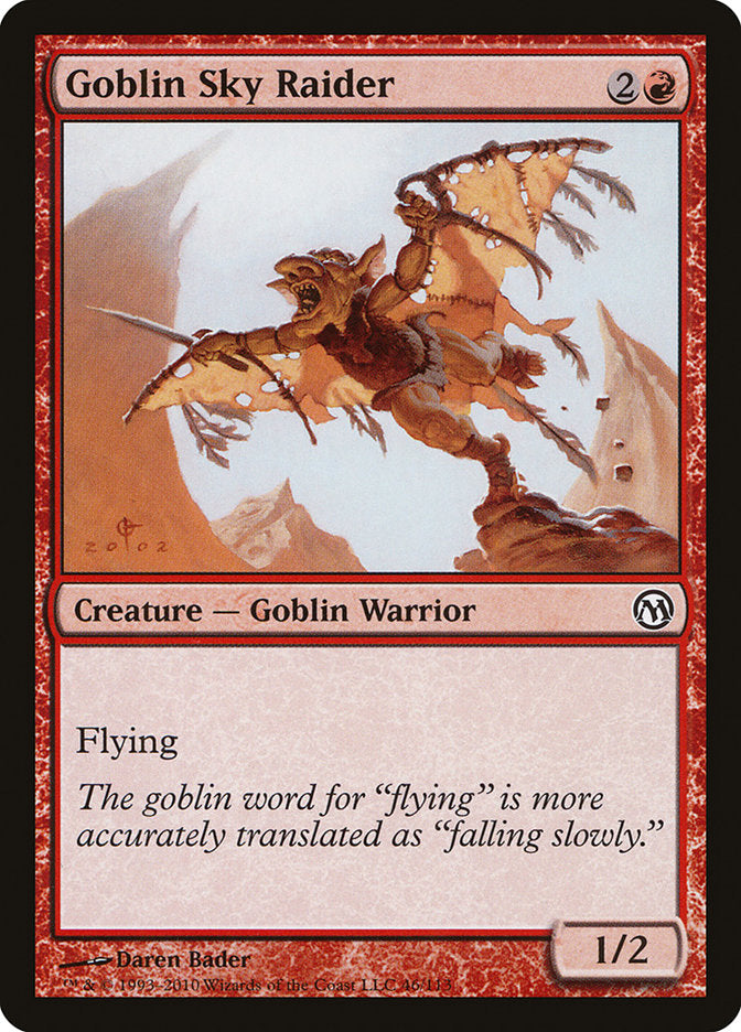 Goblin Sky Raider [Duels of the Planeswalkers] | Impulse Games and Hobbies