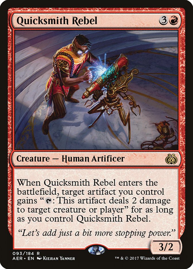 Quicksmith Rebel [Aether Revolt] | Impulse Games and Hobbies