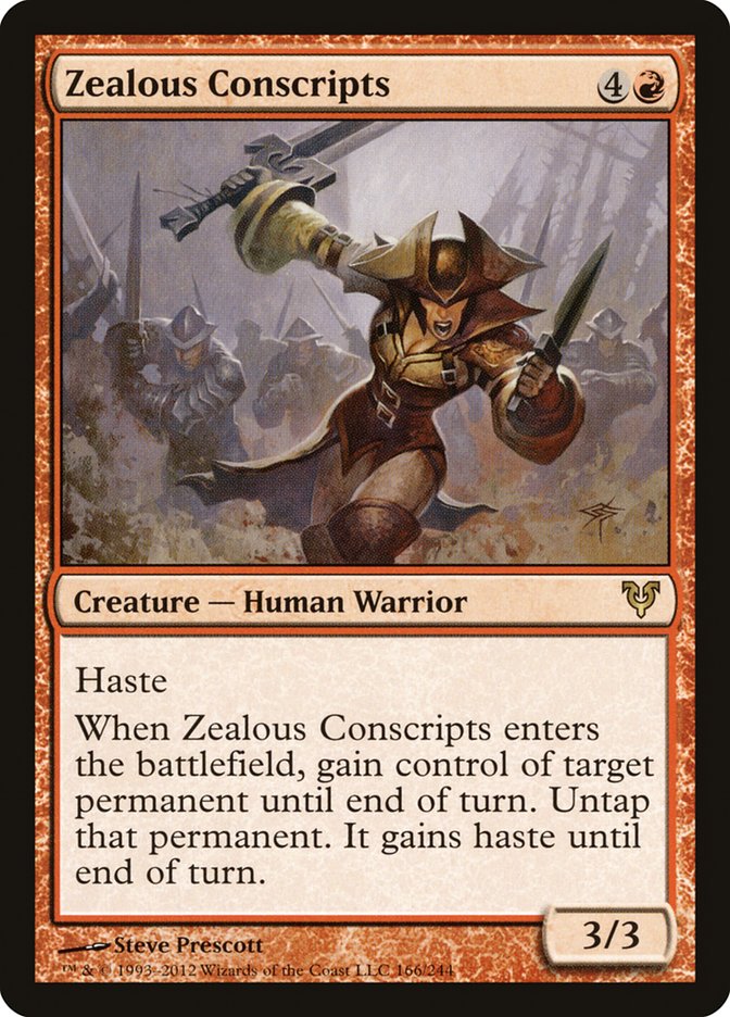 Zealous Conscripts [Avacyn Restored] | Impulse Games and Hobbies