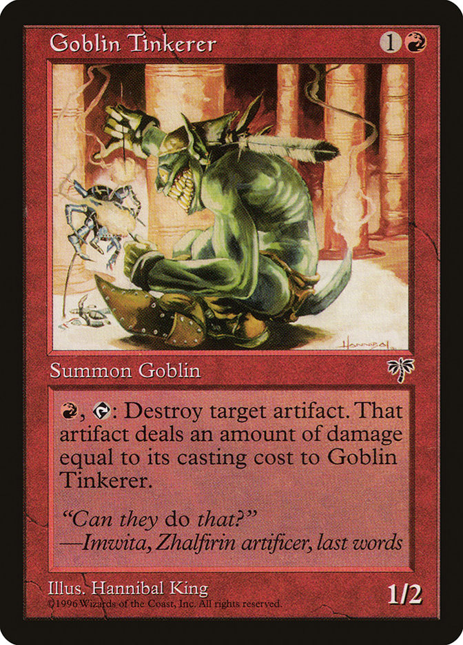 Goblin Tinkerer [Mirage] | Impulse Games and Hobbies