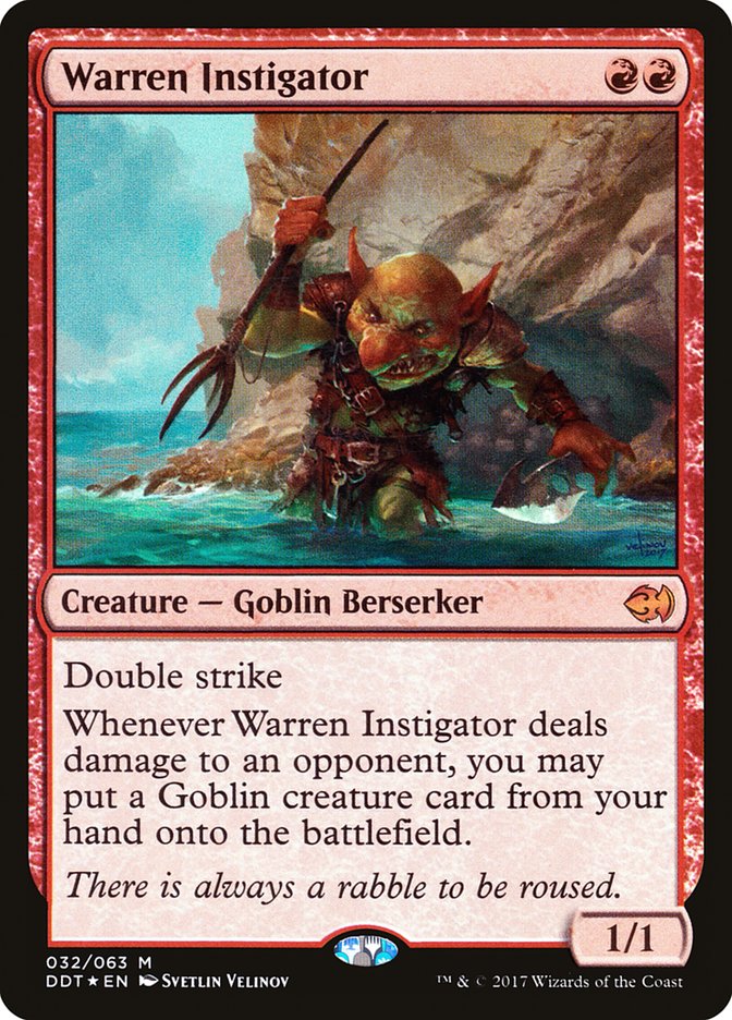 Warren Instigator [Duel Decks: Merfolk vs. Goblins] | Impulse Games and Hobbies