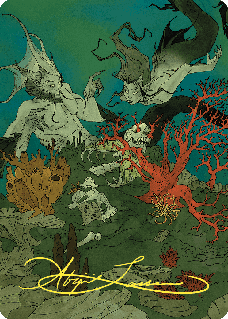 Curiosity Art Card (Gold-Stamped Signature) [Wilds of Eldraine Art Series] | Impulse Games and Hobbies