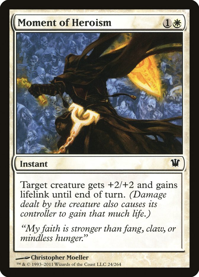 Moment of Heroism [Innistrad] | Impulse Games and Hobbies