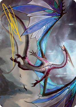 Moonveil Regent Art Card (Gold-Stamped Signature) [Innistrad: Midnight Hunt Art Series] | Impulse Games and Hobbies