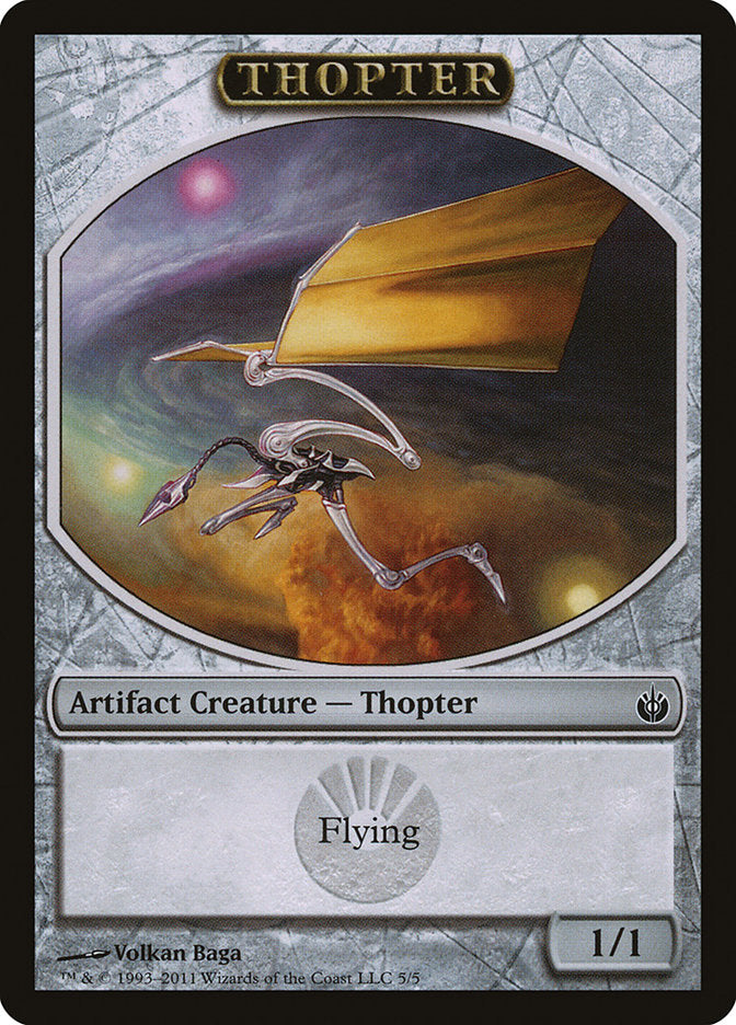 Thopter Token [Mirrodin Besieged Tokens] | Impulse Games and Hobbies