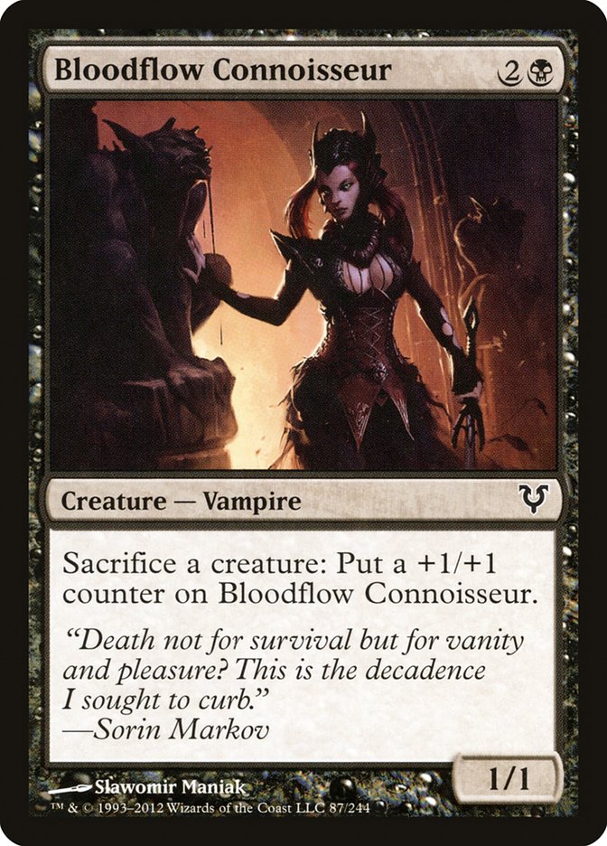 Bloodflow Connoisseur [Avacyn Restored] | Impulse Games and Hobbies
