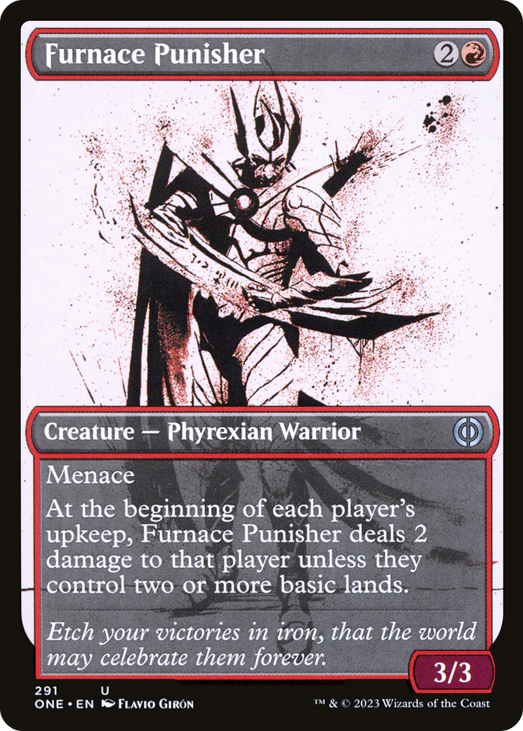 Furnace Punisher (Showcase Ichor) [Phyrexia: All Will Be One] | Impulse Games and Hobbies